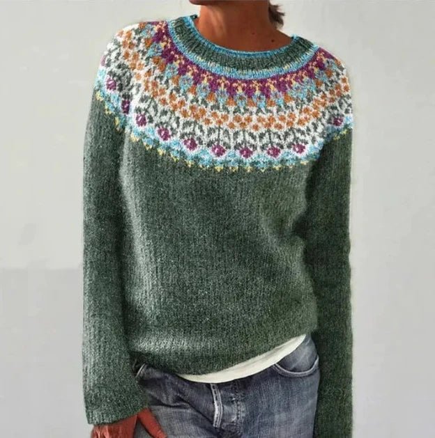 Noëlla | Pull Rétro en Maille