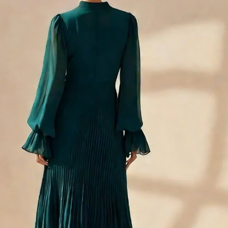 Dianna | Robe Midi Plissée