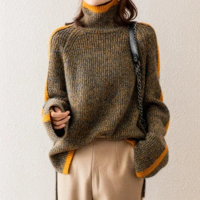 Tessa | Pull à Col Roulé Doux et Chaud